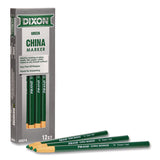 Dixon China Marker, Green, Dozen (DIX000740002) 1 Dozen