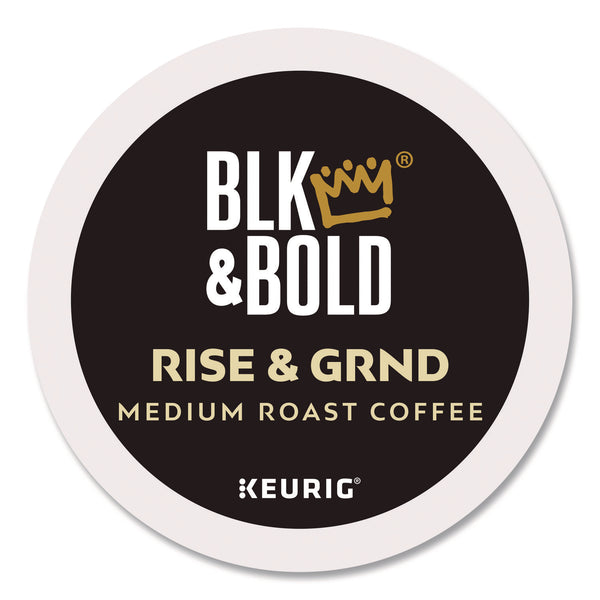 BLK & Bold Rise and GRND K-Cups, 0.41 oz K-Cup, 20/Box (GMT0055) Box of 20