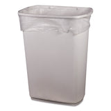 Heritage Linear Low-Density Can Liners, 56 gal, 1.1 mil, 43" x 47", Clear, 100/Carton (HERH8647SC) Case of 100