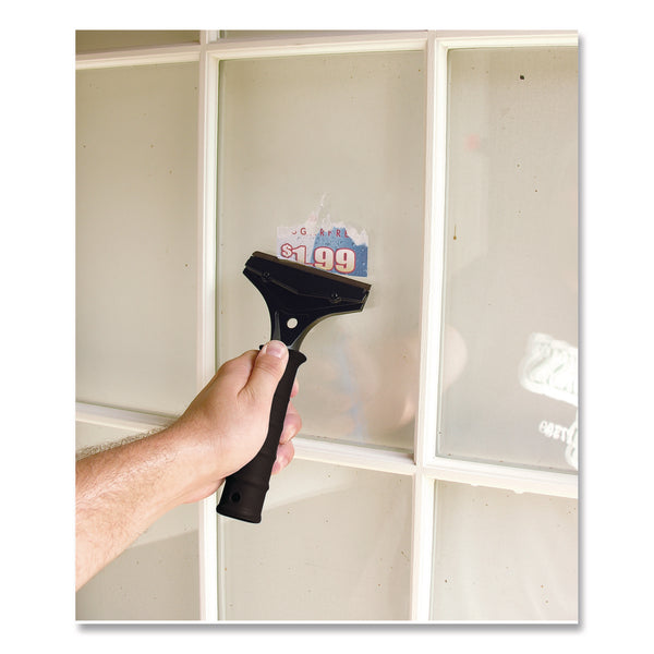 Boardwalk® 8" Window/Floor Scraper, 4" Blade (BWK8WFLSC10) Each