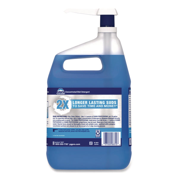 Dawn Manual Pot and Pan Dish Detergent, 3.78 L Pump Bottle, 132/Pallet (PGC08309PL) Each