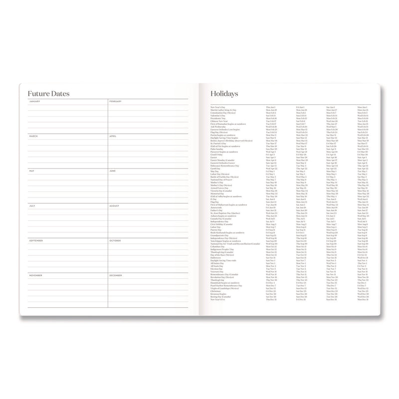 Cambridge® WorkStyle Stitched Monthly Planner, 11 x 8.5, Sunbaked Clay Cover, 12-Month (Jan-Dec): 2026 (AAG160609107) Each