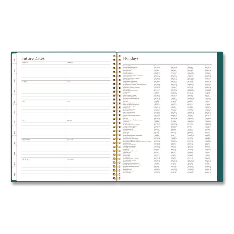 Cambridge® WorkStyle Poly Monthly Planner, 11 x 8.5, Teal Cover, 12 Month (Jan-Dec): 2026 (AAG160690012) Each