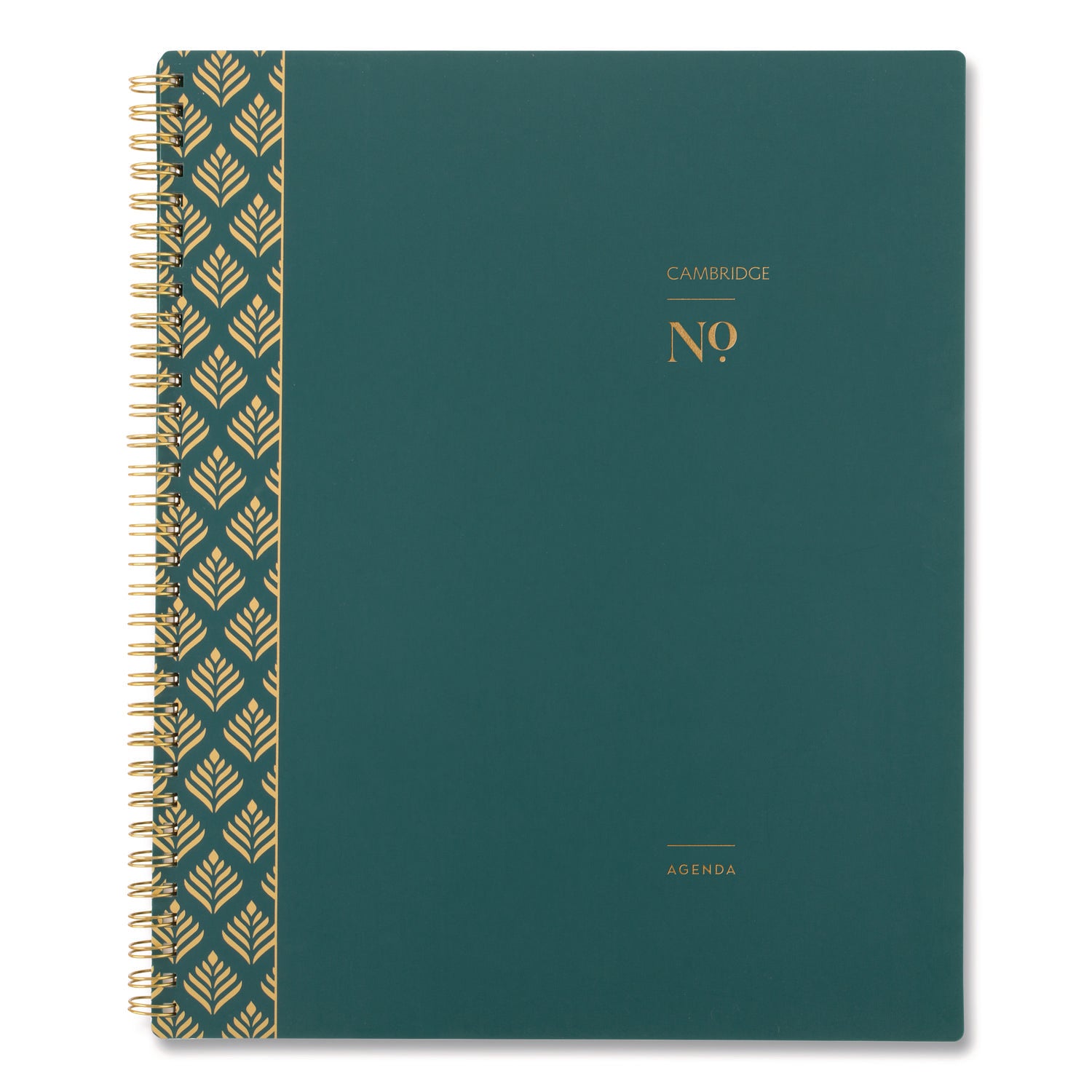 Cambridge® WorkStyle Poly Monthly Planner, 11 x 8.5, Teal Cover, 12 Mo ...