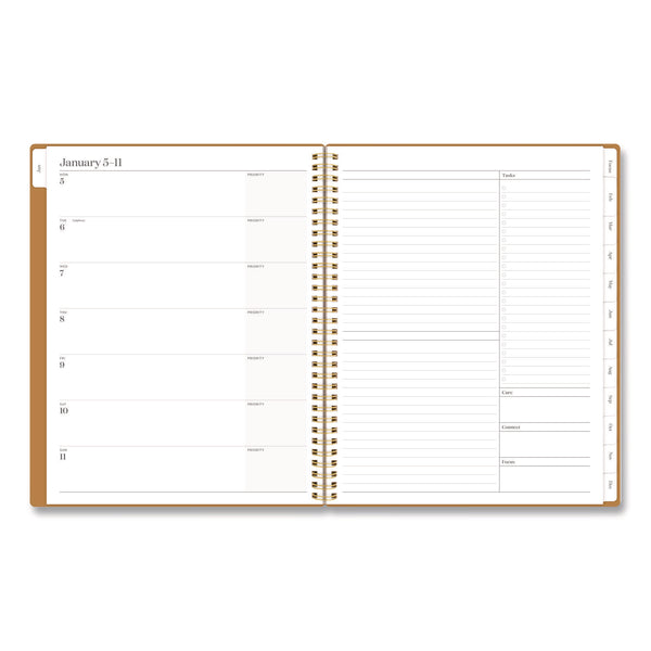 Cambridge® WorkStyle Weekly/Monthly Planner, 11 x 8.5, Baked Clay Cover, 12-Month (Jan-Dec): 2026 (AAG160690507) Each