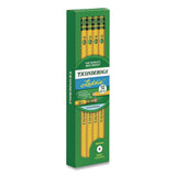 Dixon Ticonderoga Laddie Woodcase Pencil with Microban, HB (#2), Black Lead, Yellow Barrel, 12/Pack (DIX133040002) Pack of 12