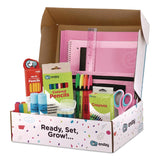 enday Back to School Supplies Kit for Grades K-5, Pink (EDY1315) 1 Kit