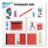 enday Back to School Supplies Kit for Grades K-5, Red (EDY1319) 1 Kit