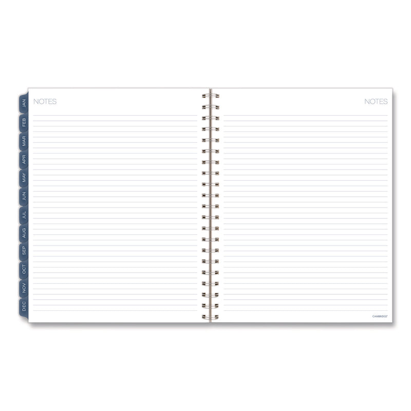 Cambridge® Abyss Weekly/Monthly Planner, 11 x 8.5, Water-Inspired Artwork, Blue Cover, 12-Month (Jan-Dec): 2026 (AAG1756905) Each