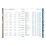 Cambridge® Elizabeth Weekly/Monthly Planner, 8.5 x 5.5, Floral Artwork, Blue Cover, 12-Month (Jan-Dec): 2026 (AAG1763200) Each