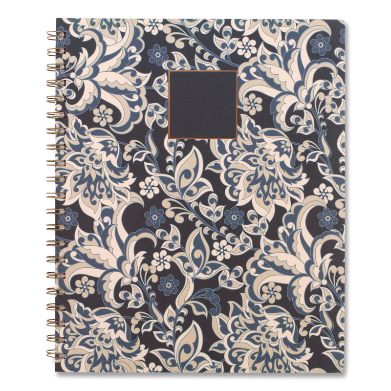 Cambridge® Elizabeth Weekly/Monthly Planner, 11 x 8.5, Floral Artwork, Blue Cover, 12-Month (Jan-Dec): 2026 (AAG1763905) Each