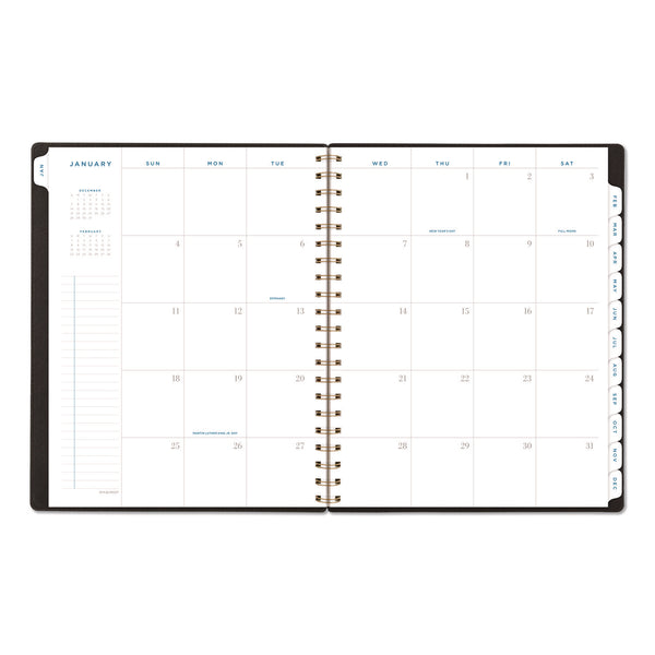 AT-A-GLANCE® Signature Collection Weekly/Monthly Planner, 11 x 8.5, Black Cover, 12-Month (Jan-Dec): 2026 (AAGYP90501) Each