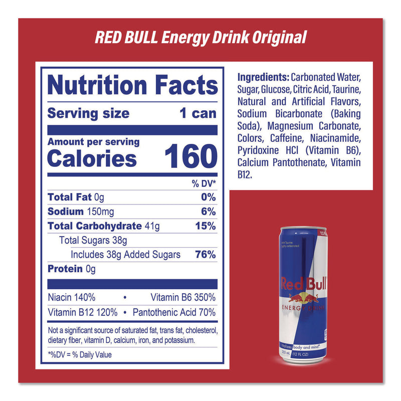 Red Bull Energy Drink and Pop Tart Combo Pack,(24) 12oz Cans,(24) Frosted Strawberry/(24) Frosted Brown Sugar Cinnamon/Bundle (GRR60004173) 1 Bundle