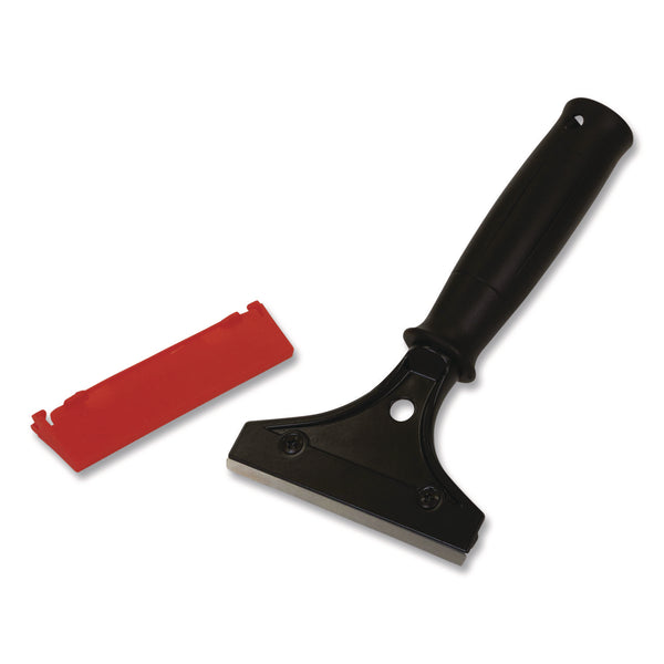 Boardwalk® 8" Window/Floor Scraper, 4" Blade (BWK8WFLSC10) Each