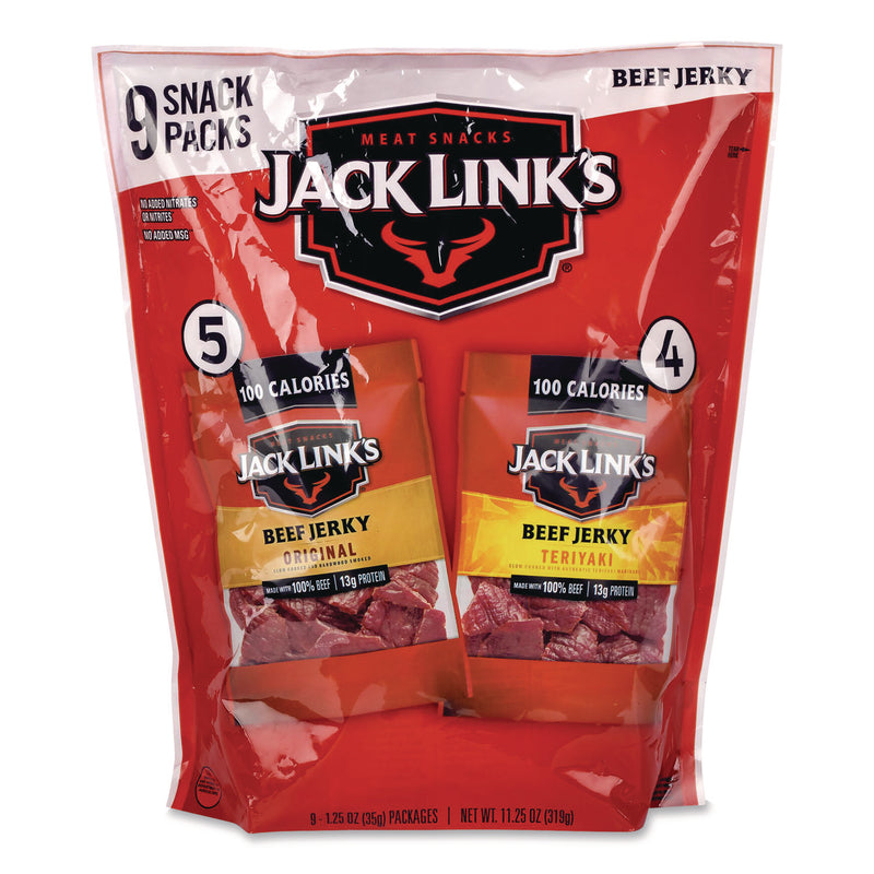 Sunchips and Jack Link's Beef Jerky Variety Pack, (30) 1.5 oz Bags, (9) 1.25 oz Snack Packs, Assorted Flavors/Bundle (GRR60004175) 1 Bundle