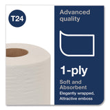 Tork Advanced High Capacity Bath Tissue, Septic Safe, 1-Ply, White, 2,000 Sheets, 36 Rolls/Carton (TRK1102910) Case of 36