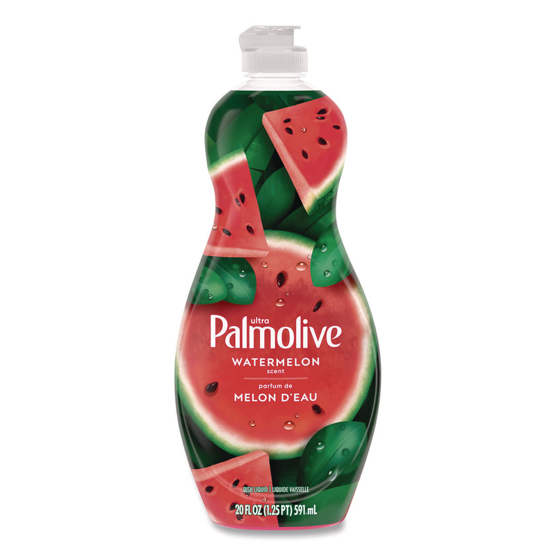 Ultra Palmolive® Dishwashing Liquid, Watermelon Scent, 20 oz Bottle, 9/Carton (CPC61047428) Case of 9