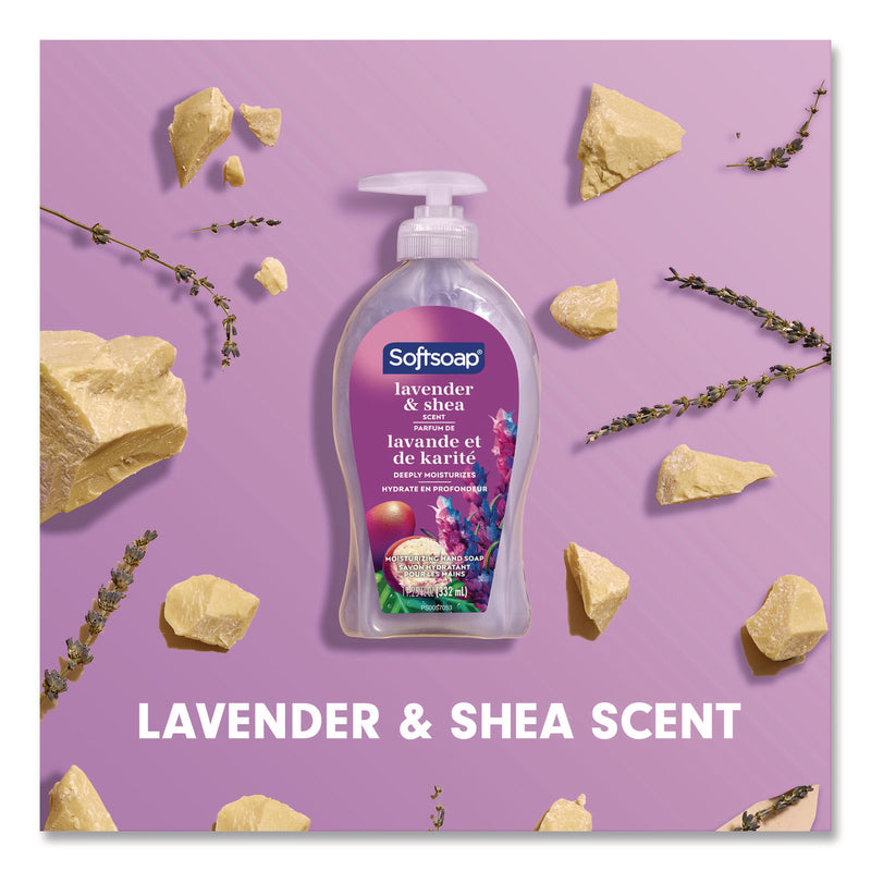 Softsoap® Liquid Hand Soap Pumps, Lavender Shea Scent, 6/Carton (CPCUS07058ACT) Case of 6