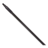 Carlisle Color Coded Fiberglass Handle, 1" dia x 48", Black (CFS41225EC03) Each