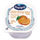Ocean Spray® No-Thaw 100% Juice Cups, Orange, 4 oz Cups, 48/Carton (GRR22002526) Case of 48