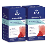 Blueshift Electrolyte Lemon Raspberry Drink Mix, 0.24 oz Packets, 10/Pack, 2 Packs/Carton (GRR60004165) Case of 2