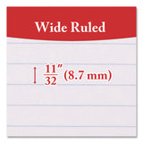 BAZIC® Products Filler Paper, Side: 3-Hole Punched, Wide/Legal Rule, 150/Pack (BAZ568) Pack of 150