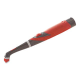 Reveal Power Scrubber, Red/White Nylon Bristles, 1.73" Brush, Red Plastic Handle (RUB2057486) Each