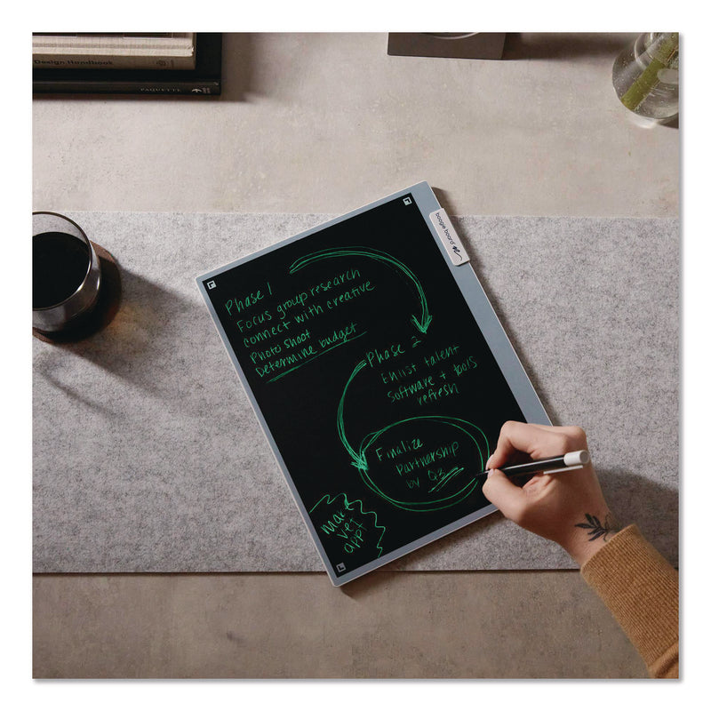 Boogie Board™ Blackboard 2.0 Smart Scan Notebook, 11.15 x 9, Black/Gray (IMVBD20160001) Each