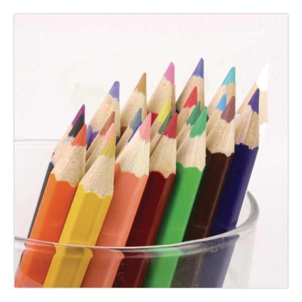 Colored Pencil Set, 3 mm, Assorted Lead and Barrel Colors, 12/Set (BAZ765) Each