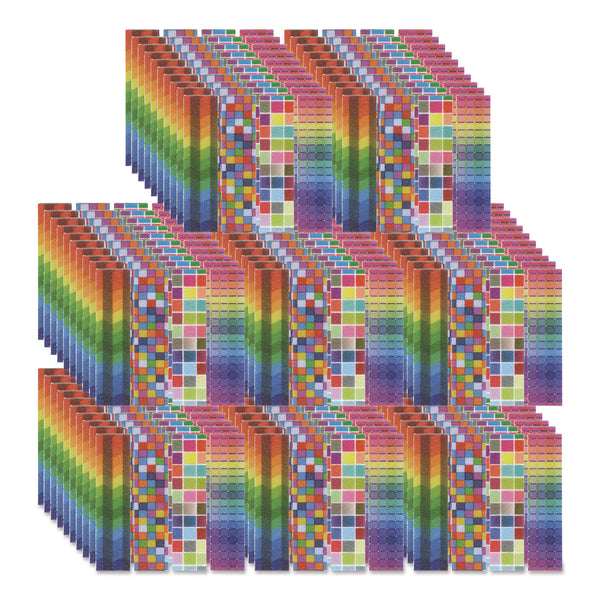 TPG Creations™ Zen Strips, Sandy Brights Rainbow Assorted Colors, 80/Carton (TPG85780) Case of 80