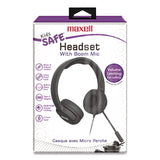 Maxell® Kids Safe Wired Headphones, Black (MAX198021) Each