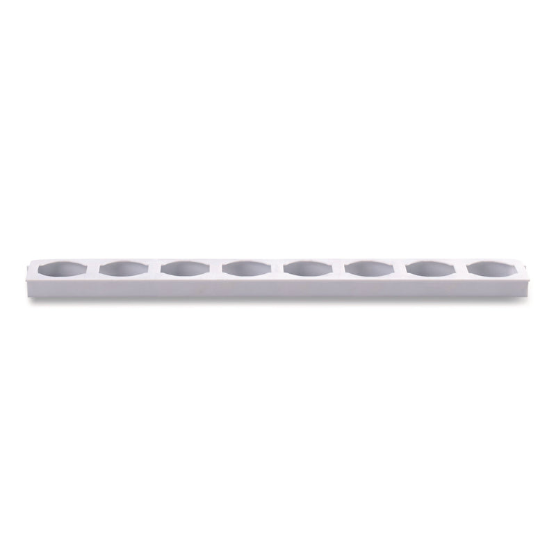 Prang® Refillable Oval Watercolor Tray, White, 12/Pack (DIXX00825) Pack of 12