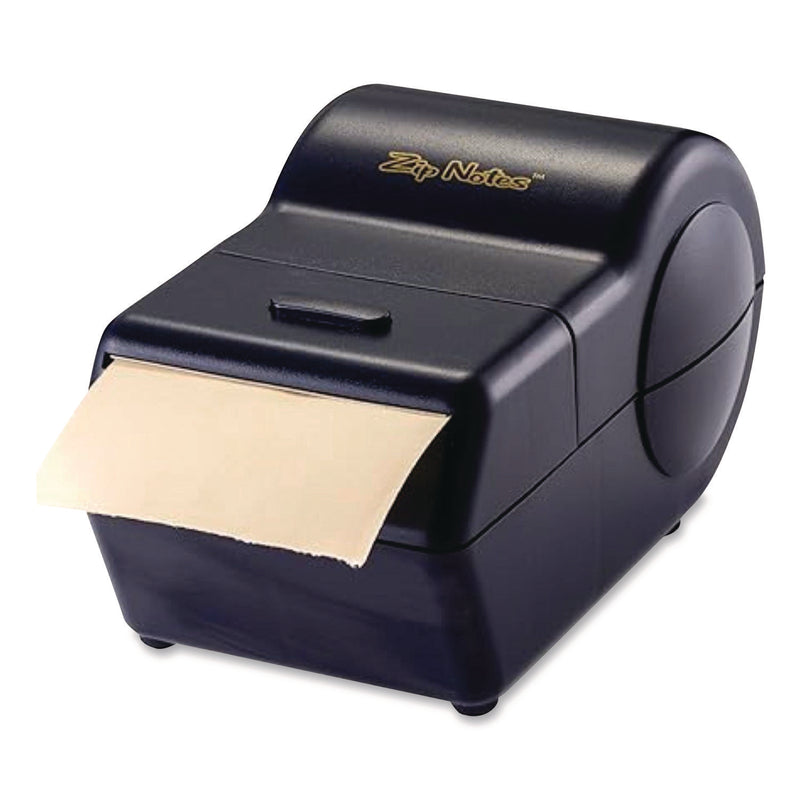 Zip Notes™ Administrator Dispenser, For 3 x 3 Pads, Black, Includes 150 ft Roll of Sticky Paper and 2 AA Batteries (VCT0020) Each