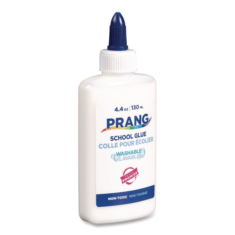 Prang® Washable Liquid White School Glue, 4.4 oz, Dries Clear (DIXX152000001) Each