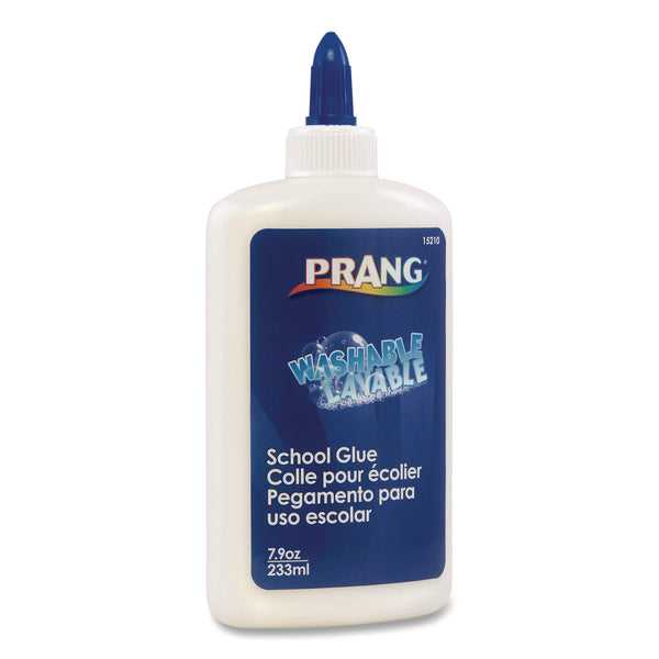 Prang® Washable Liquid White School Glue, 7.9 oz, Dries Clear (DIXX152100001) Each