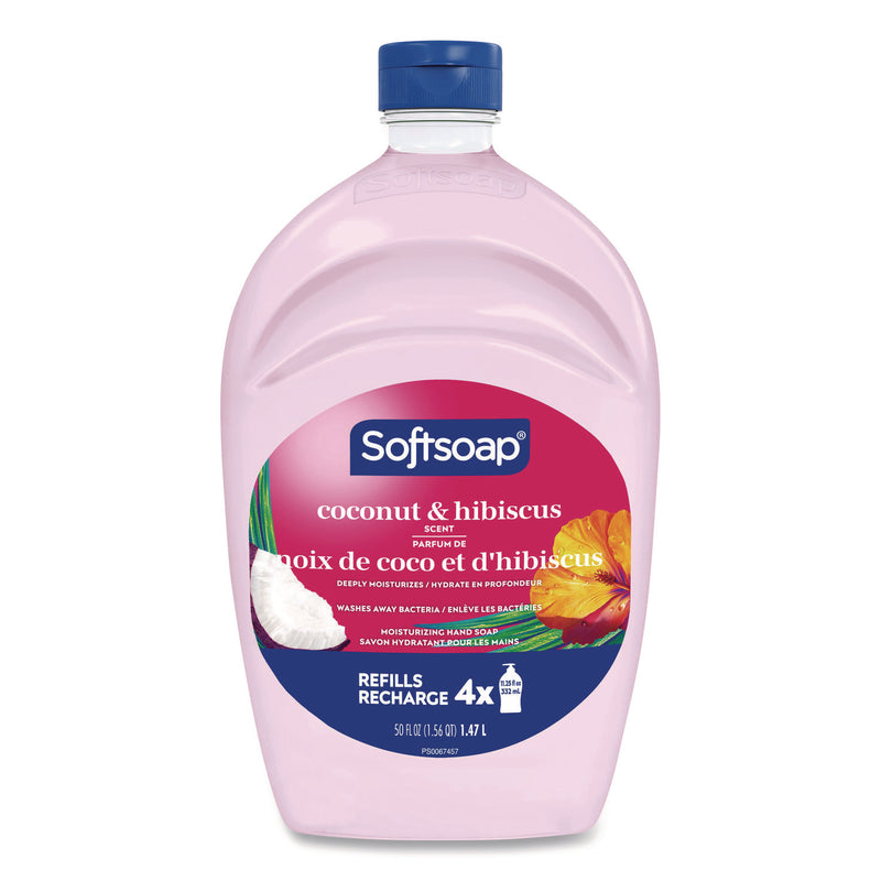 Softsoap Liquid Hand Soap Refills, Coconut and Hibiscus, 6/Carton (CPCUS07162A) Case of 6