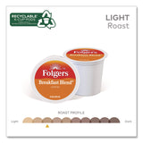 Folgers® Breakfast Blend Coffee K-Cup, 24/Box, 4 Boxes/Carton (GMT0448CT) Case of 96