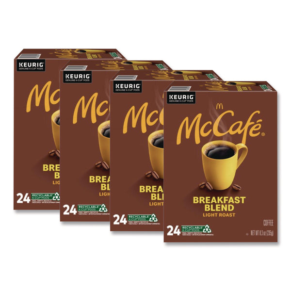 McCafe® Breakfast Blend K-Cup, 24/Box, 4 Boxes/Carton (GMT7468CT) Case of 96