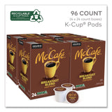 McCafe® Breakfast Blend K-Cup, 24/Box, 4 Boxes/Carton (GMT7468CT) Case of 96