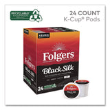 Folgers® Gourmet Selections Black Silk Coffee K-Cups, 96/Carton (GMT6662CT) Case of 96
