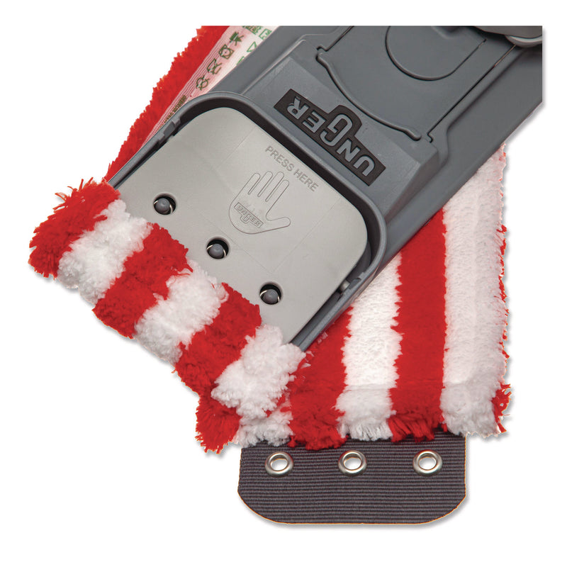 Unger® SmartColor MicroMop 7.0, 16", Red/White, 5/Carton (UNGMD40RCT) Case of 5
