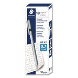 Staedtler® Mechanical Pencils, 0.7 mm, HB (#2), Black Lead, Pearl Barrel, 10/Box (STD7742780A6) Box of 10