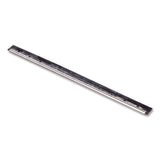 Unger® Stainless Steel "S" Channel with Soft Rubber, 14" Wide Blade (UNGNE350) Each