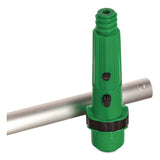 Unger® Henry's Handi Handle, with ErgoTec Locking Cone, 2 ft, Green/Silver (UNGHH240EA) Each