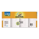 Bounty® Essentials Select-A-Size Kitchen Roll Paper Towels, 2-Ply, 5.9 x 11, White, 162 Sheets/Triple Roll, 12 Rolls/Carton (PGC16681) Case of 12
