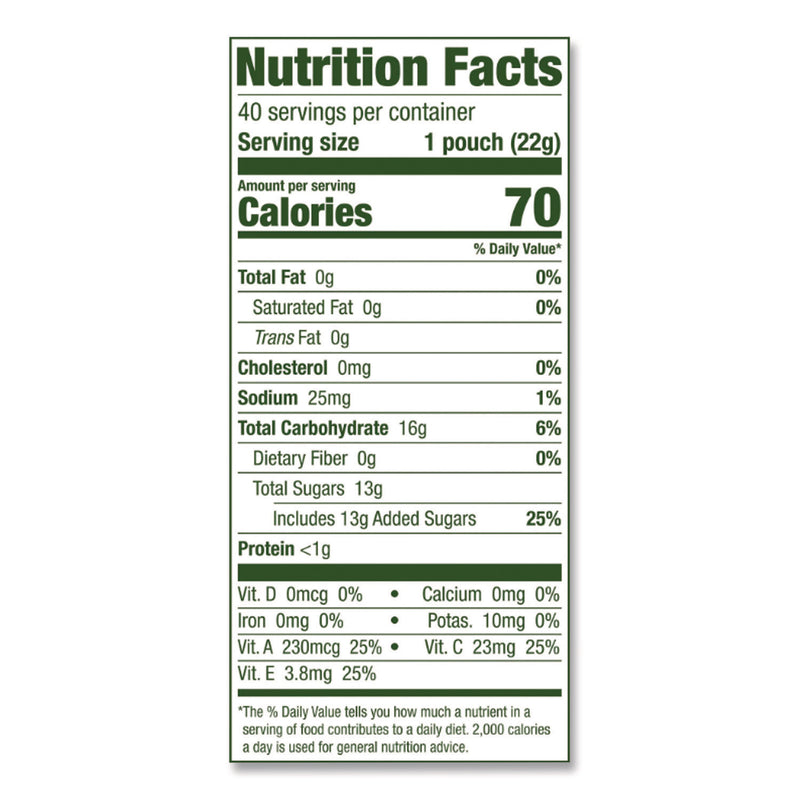 Black Forest Juicy Burst Fruit Flavored Snack, Berry Medley, 32 oz, 40/Box (BLFFER02067) Box of 40