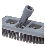 Unger® SmartColor Swivel Brush, 8" Wide, PET Bristles (UNGSB20GEA) Each