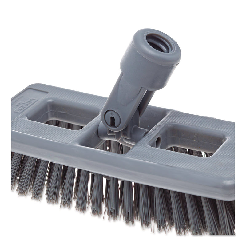 Unger® SmartColor Swivel Brush, 8" Wide, PET Bristles (UNGSB20GEA) Each
