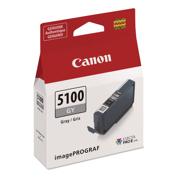 Canon® 6959C002 (PFI-5100), Lucia PRO II Ink, Gray (CNM6959C002) Each