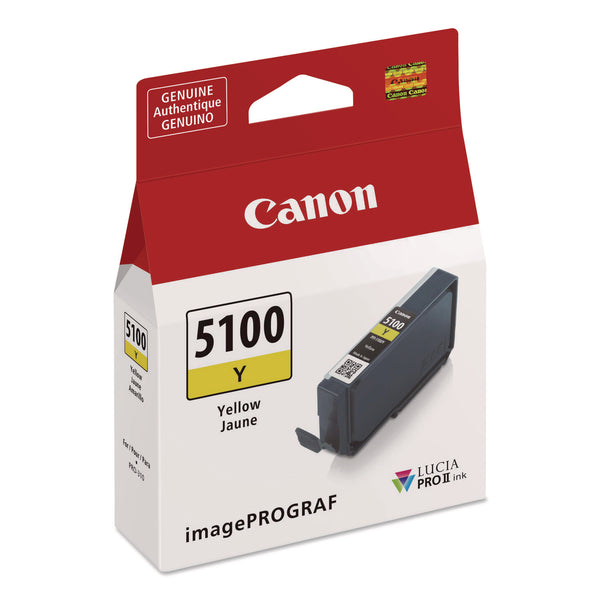 Canon® 6955C002 (PFI-5100) Lucia PRO II Ink, Yellow (CNM6955C002) Each